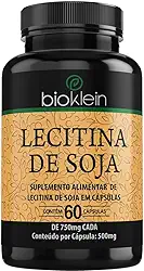 Bioklein Lecitina De Soja - 60 Cápsulas -