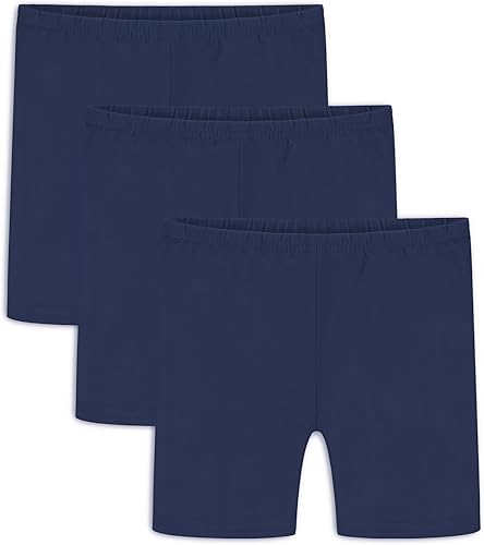 Auranso Pantalones cortos de ciclismo para niñas, con volante de cartwheel, transpirables y de seguridad para debajo del vestido, pantalones cortos