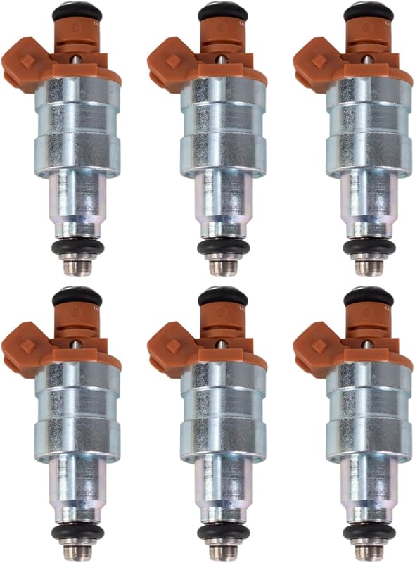 Kit com 6 Injetores de Combustível TRQ FIA60321 para Chrysler, Dodge e Plymouth