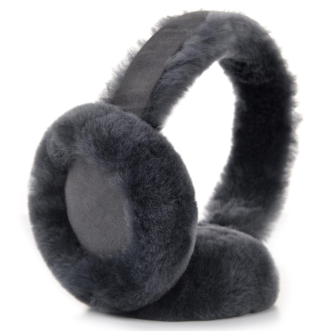Harssidanzar paraorecchie invernali in vera pelliccia per uomo donna, paraorecchie in vera pelliccia,paraorecchie in pelle di pecora, paraorecchie pieghevoli, paraorecchie da esterno,HU301EU