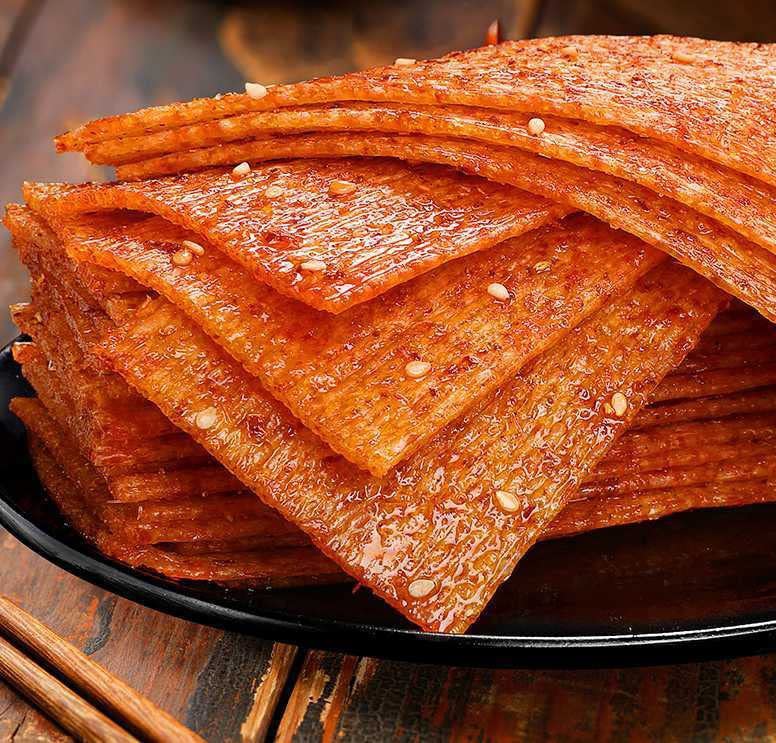 Miniatura 2 de Spicy Noodle Web Celebrity Latiao Snacks , Big Spicy Piece Nostalgia Spicy, conveniente comida rápida, gluten, aperitivos casuales, tiras picantes