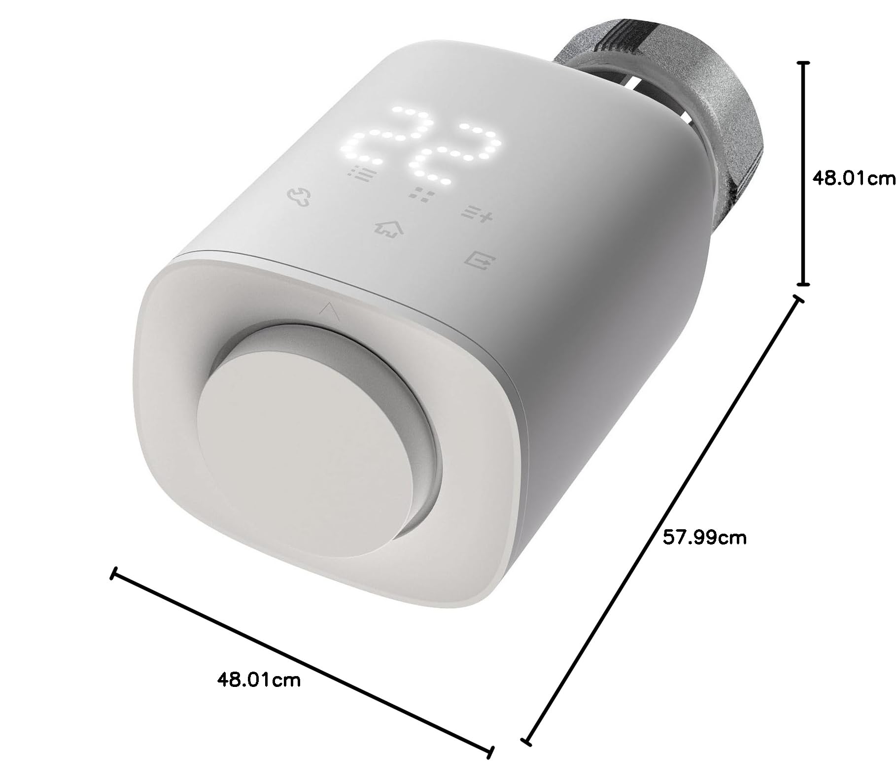 revolt Heizungsthermostat WLAN: 3er-Set programmierbare Heizkörper-Thermostate mit WLAN-Gateway & App (Heizkörperthermostat, Smarte Thermostate, Frost)