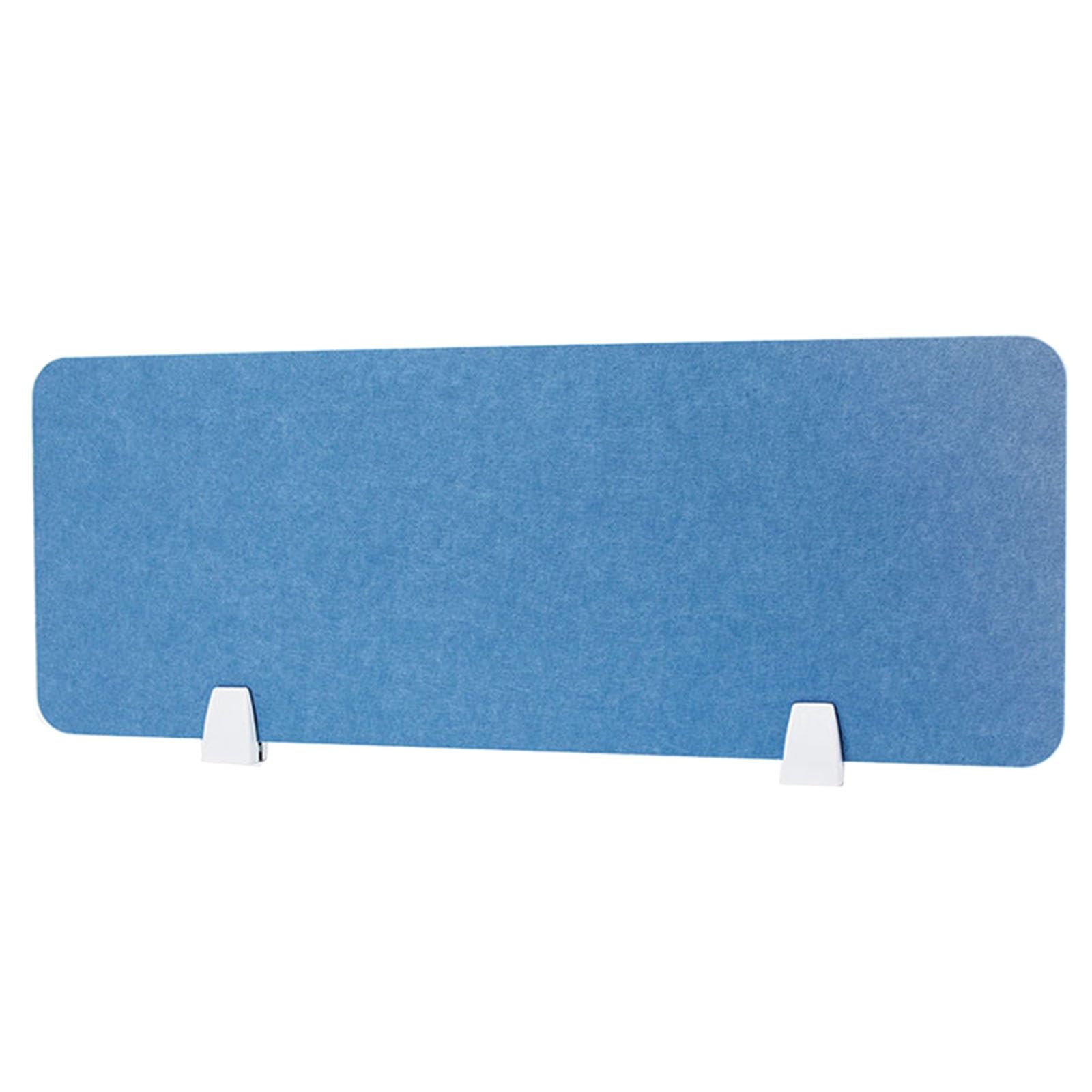 HJYCLFAZU Soundproof Desk Divider Panel for Home Office Privacy, Professional Workstation Partition, Blue Acoustic (30cm x 80cm 9mm)