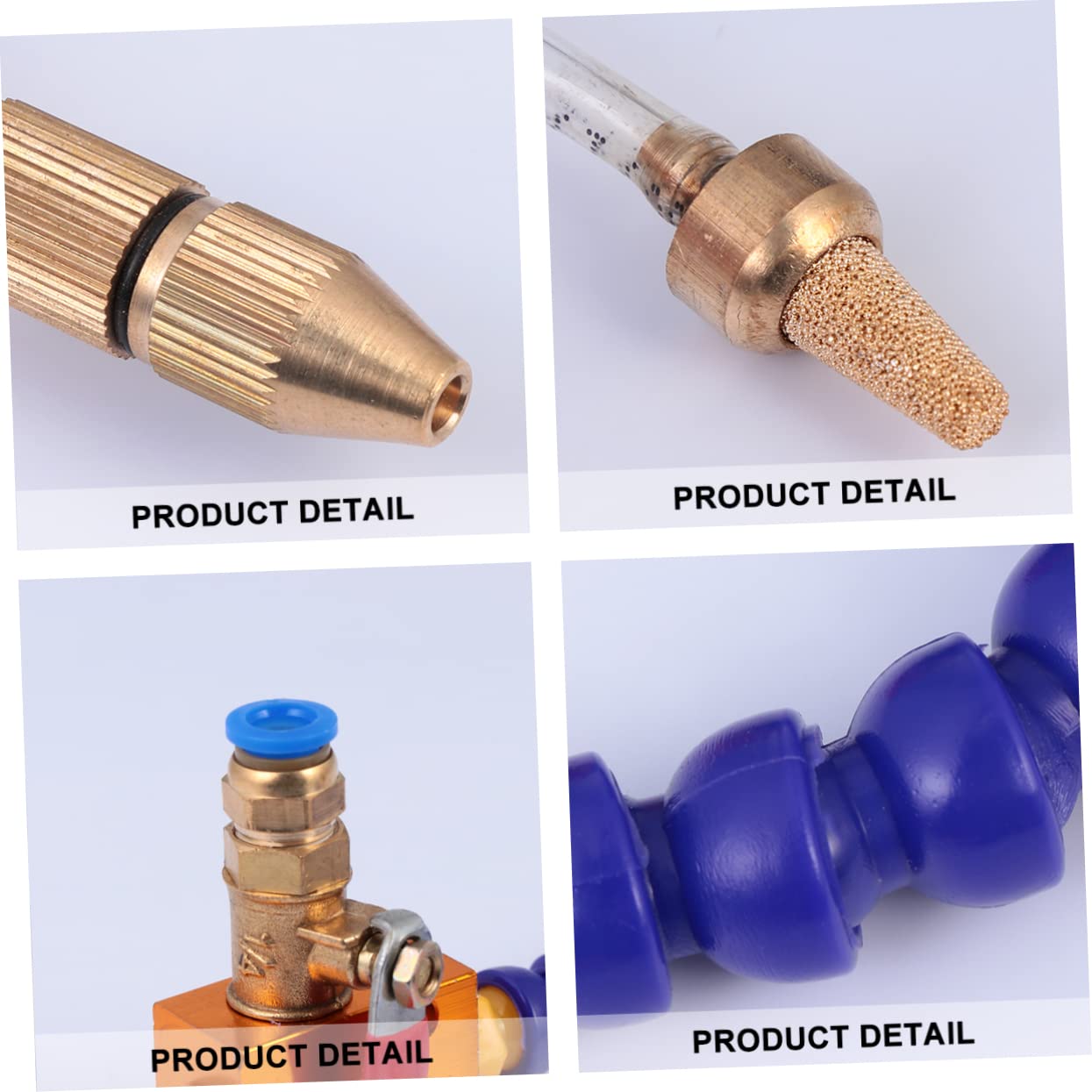 Housoutil Lot De 2 Buses De Lubrification Pour Système De Pulvérisation De Liquide De Refroidissement Par Brumisation Tuyau D'air De 8 Mm Pour La Lubrification Des Fraiseuses