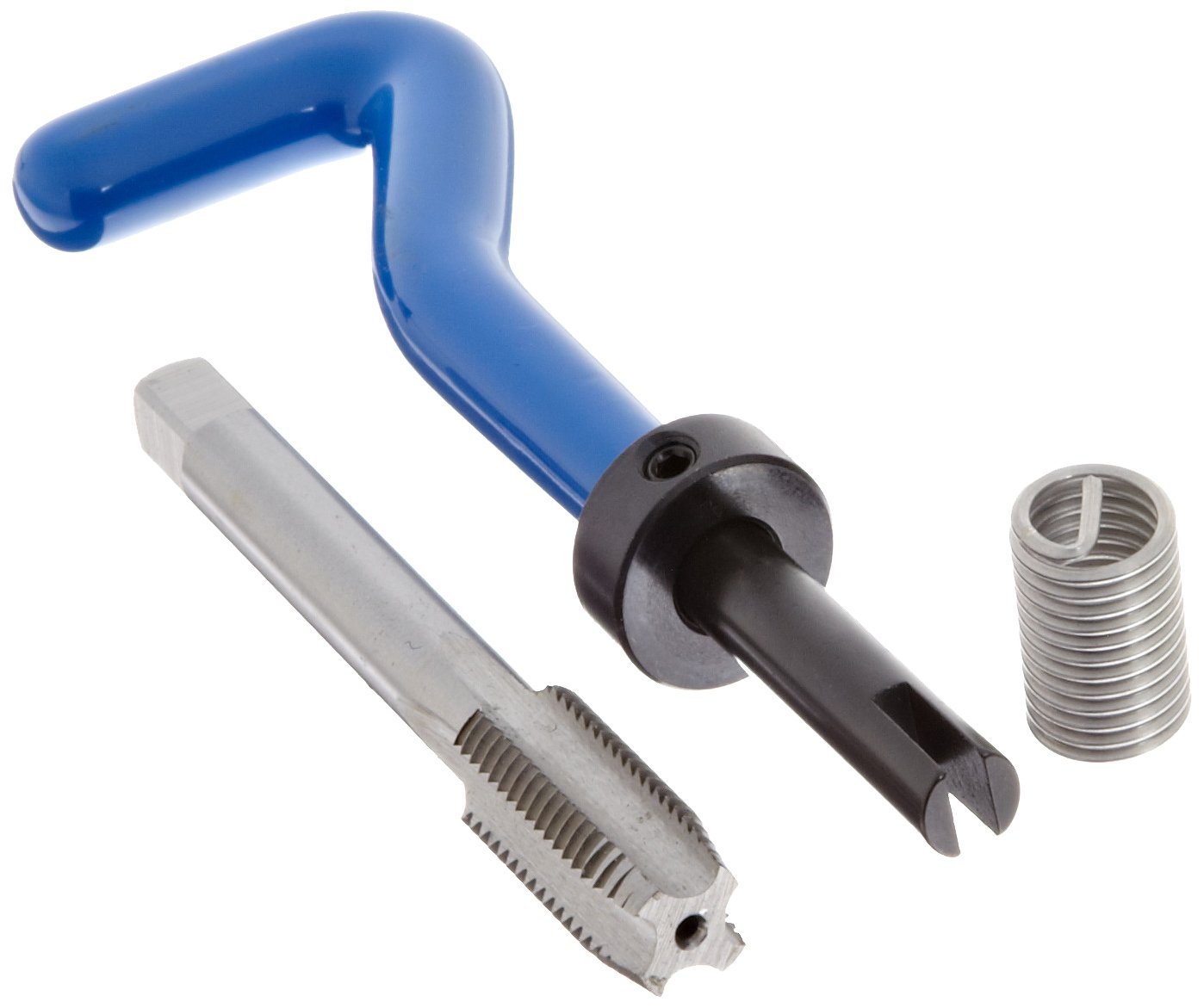 E-Z Lok EK42220 - Kit di inserti filettati elicoidali metrici in acciaio inox 304, filettatura M11-1,5, lunghezza installata 22 mm (confezione da 5)