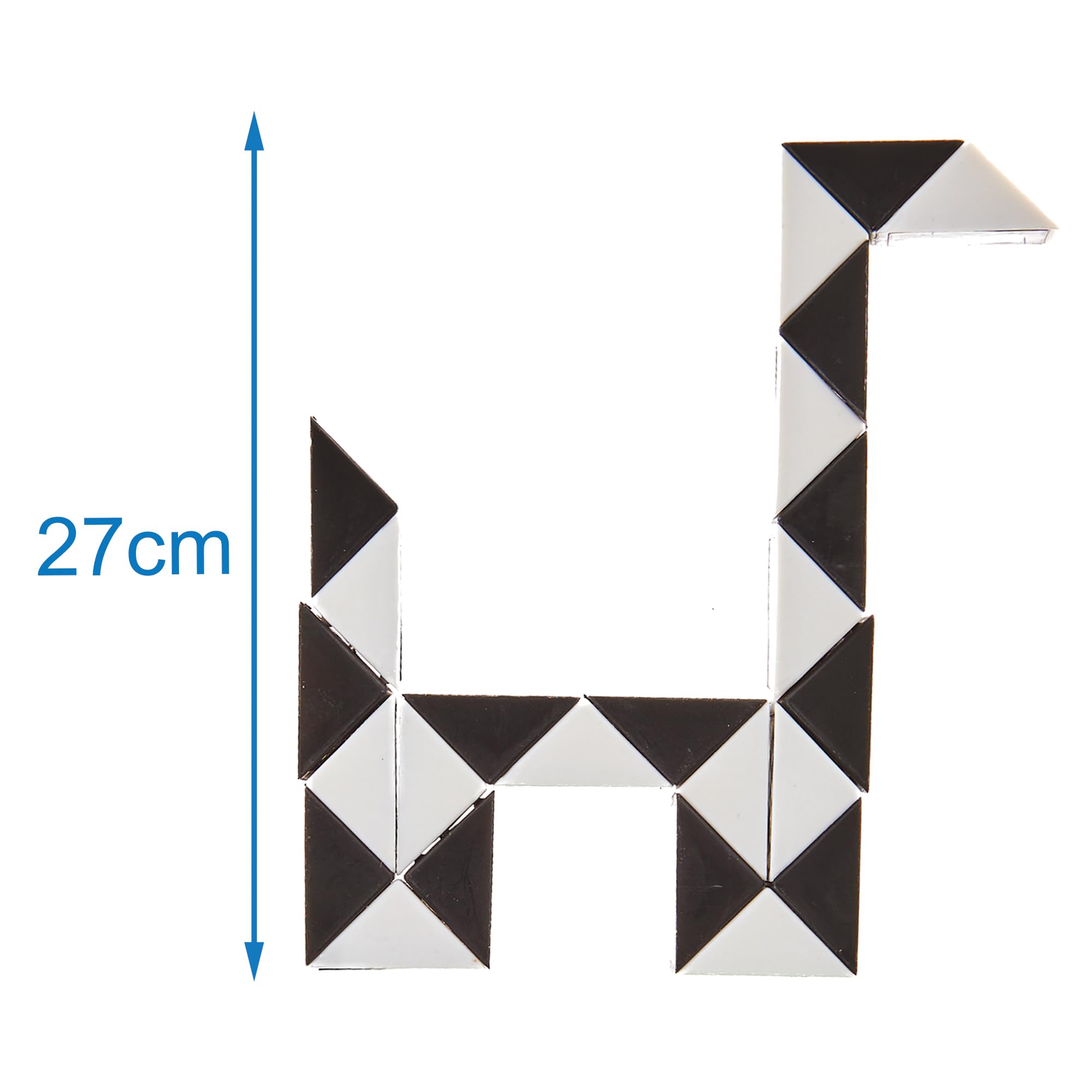 Baker Ross FN228 Snake Puzzle Game - Pack of 4, Entertaining Fidget Toys for Kids Party Bags, Multicolor, 27cm - Image 4