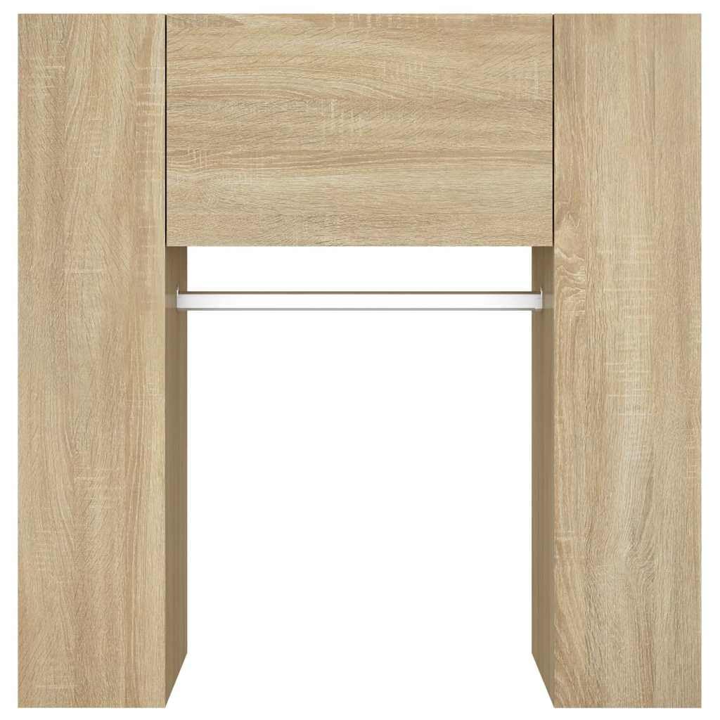 Eingangsregal Eiche Sonoma 97,5 x 37 x 99 cm Holz mehrschichtig