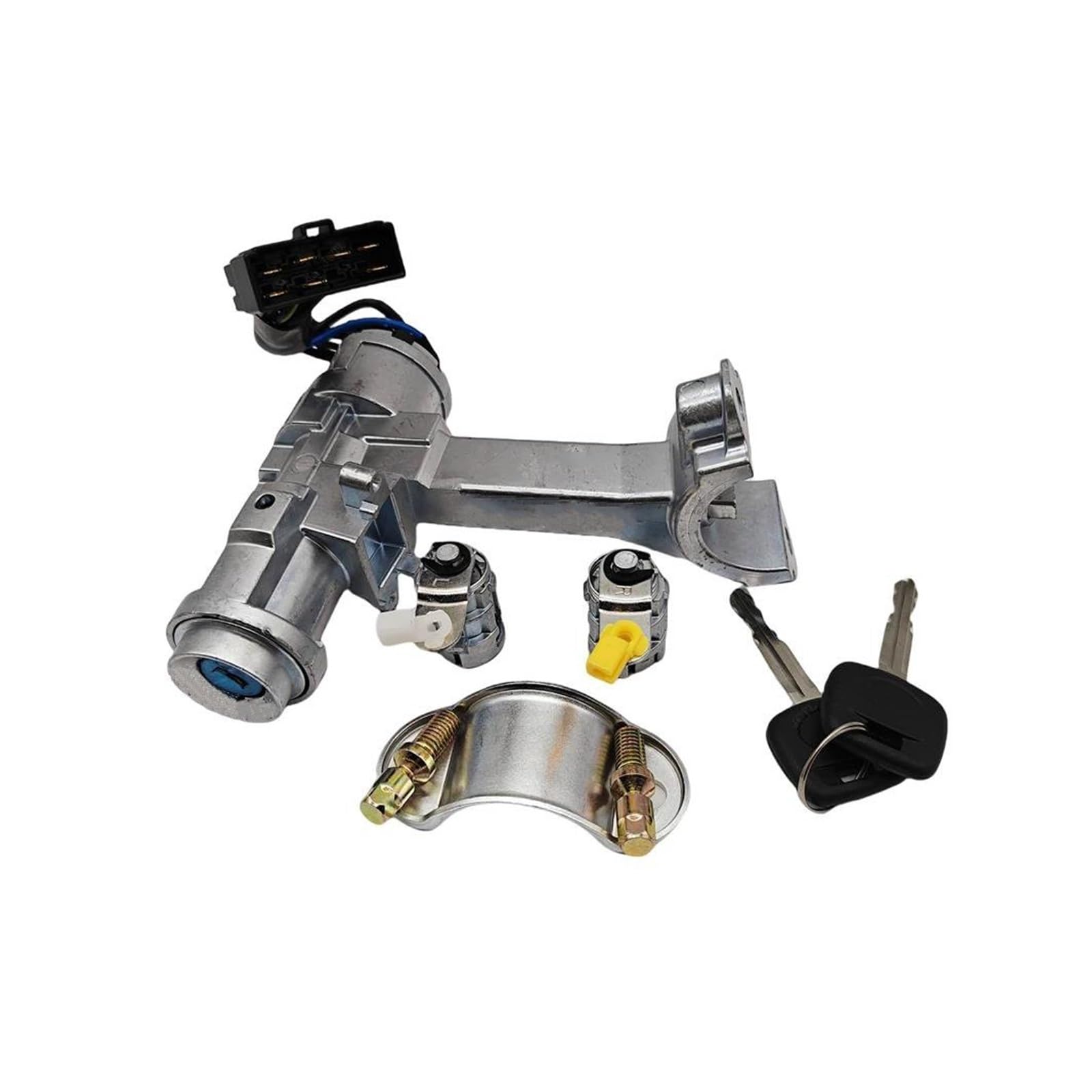 Dla Toyota Hilux 1988-2000 84450-35130 69057-3505 45280-35220 Lewy i prawy przełącznik zasilania drzwi zestaw z 2 kluczami