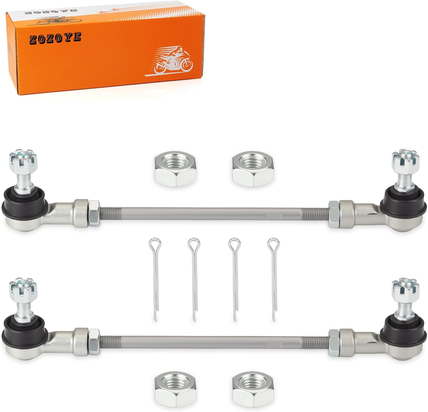 Left + Right Tie Rod Set for Polaris Scrambler 50 90 2001-2003 0450504