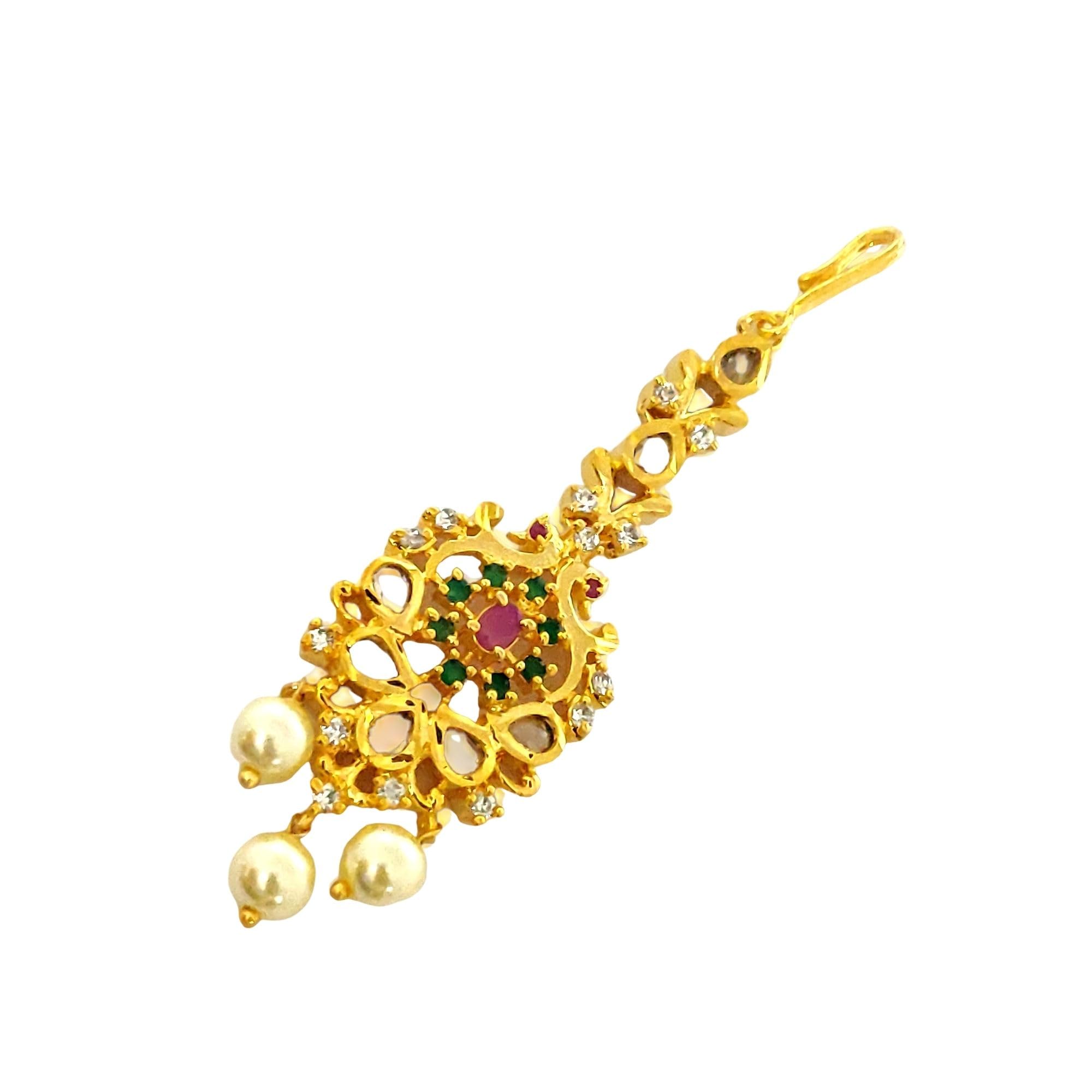 opal touch Vibrant Verde Gold Plated Tika-picture-50