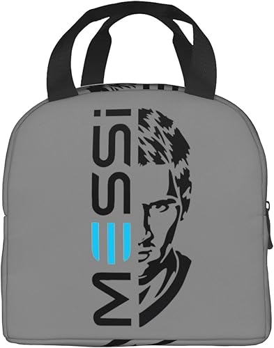 Miniatura 3 de Jugador de fútbol #10 Bolsa de almuerzo aislada para mujeres y hombres, lonchera aislada para almuerzo reutilizable, bolsa portátil para trabajo,