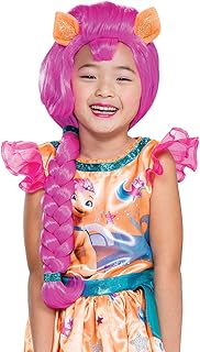 Sunny Starscout Wig, Official My Little Pony Costume Hair Accessory, Single Kids and Teens Size Costume Wig Multicolored