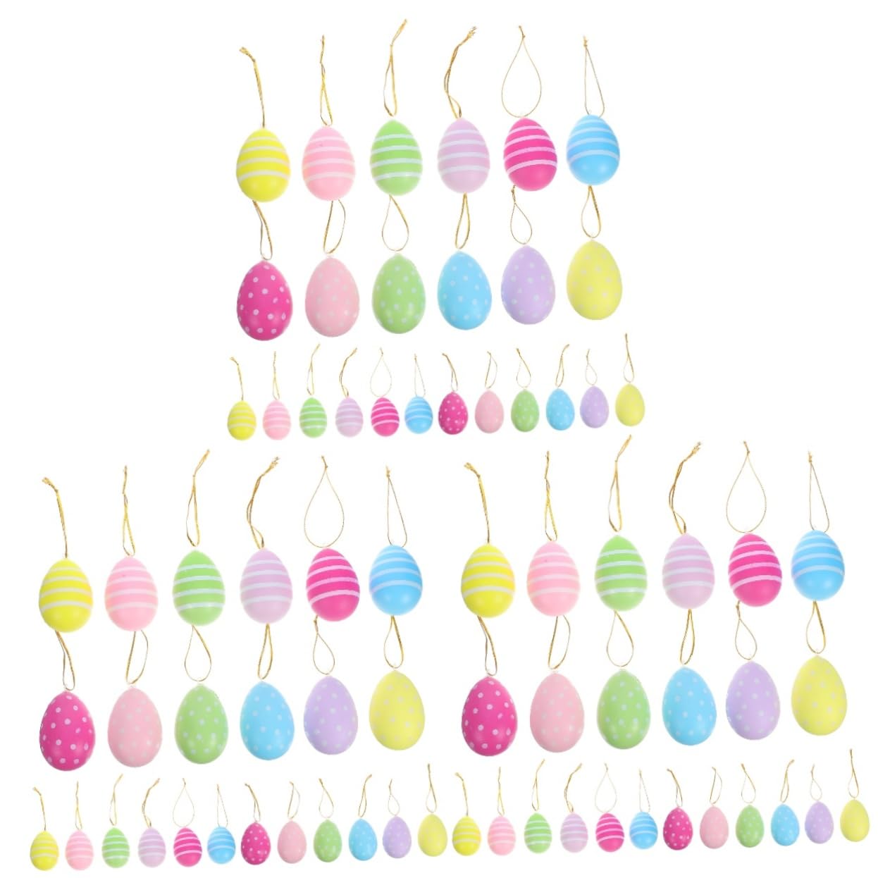 PartyKindom 3 Set Decorazione Da Appendere Al Festival Delle Uova Di Pasqua Decorazioni Per Uova Di Pasqua Decorazione Da Appendere A Decorazione Unica Per Decorazione pezzi*3