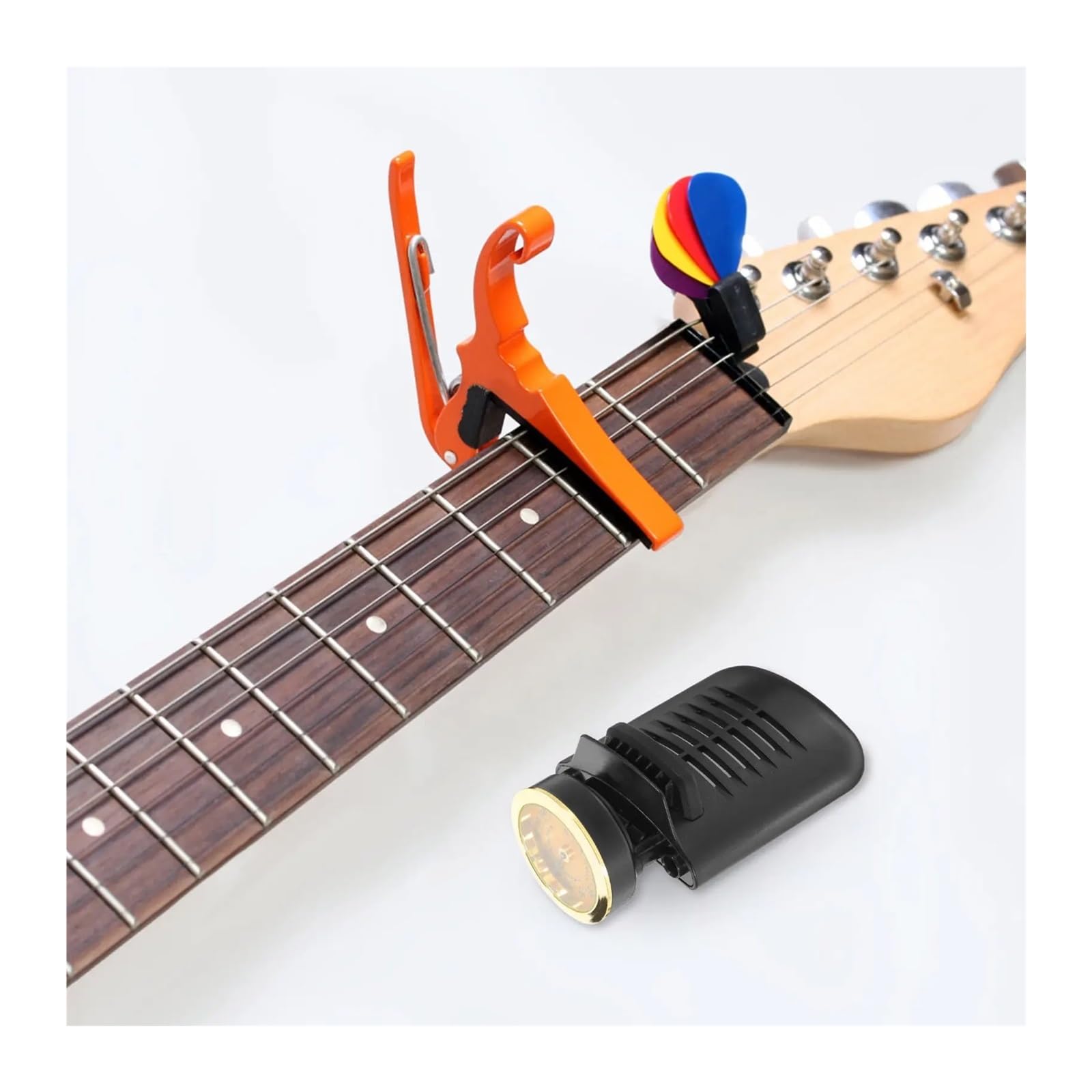 Humidificador De Guitarra Con Dial Higrómetro