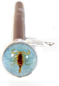 REALBUG Black Pen, Gold Scorpion