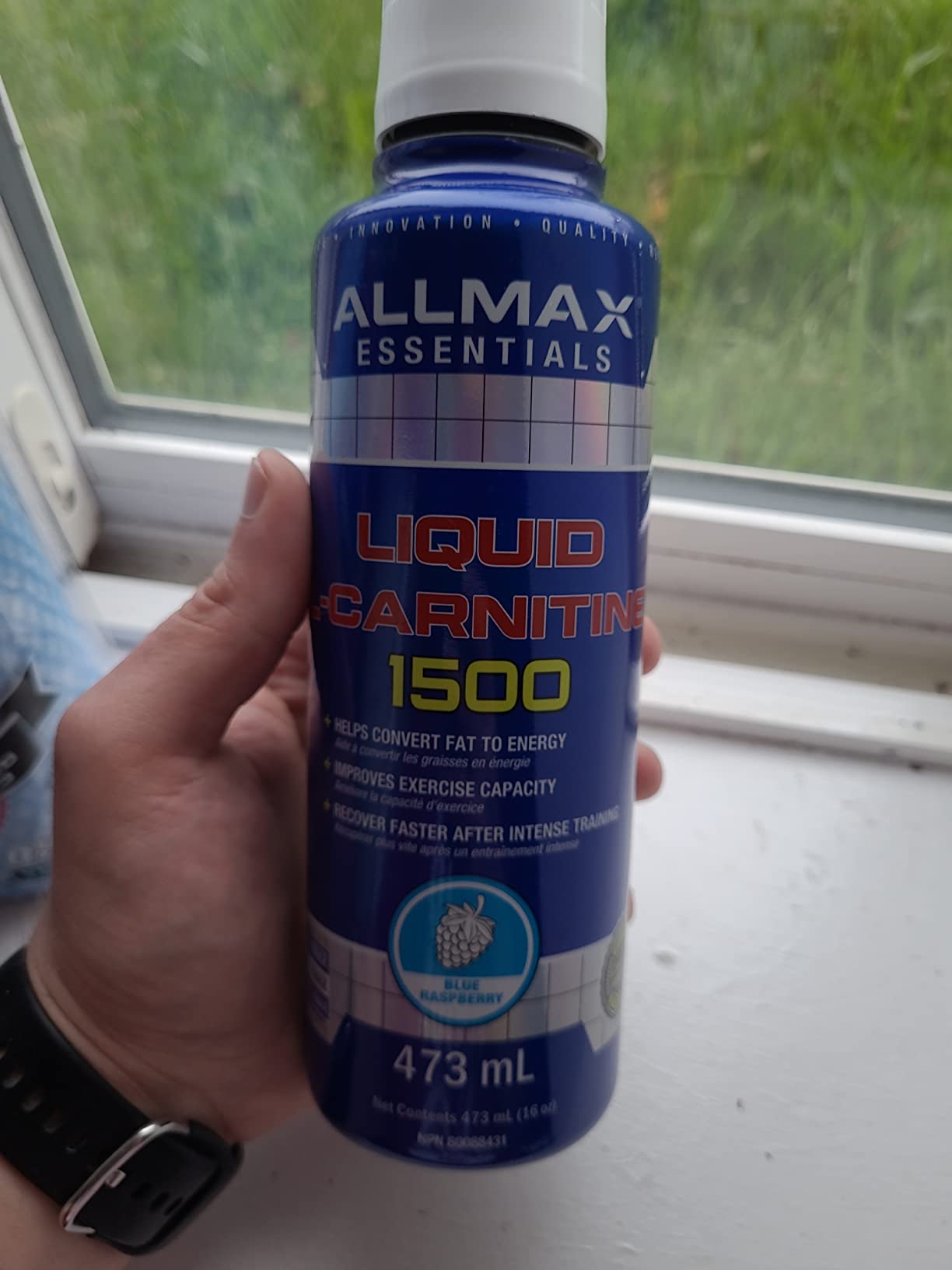 allmax essentials l carnitine ALLMAX Nutrition Liquid L-Carnitine 1500 Miligrams, Haiti main image 0