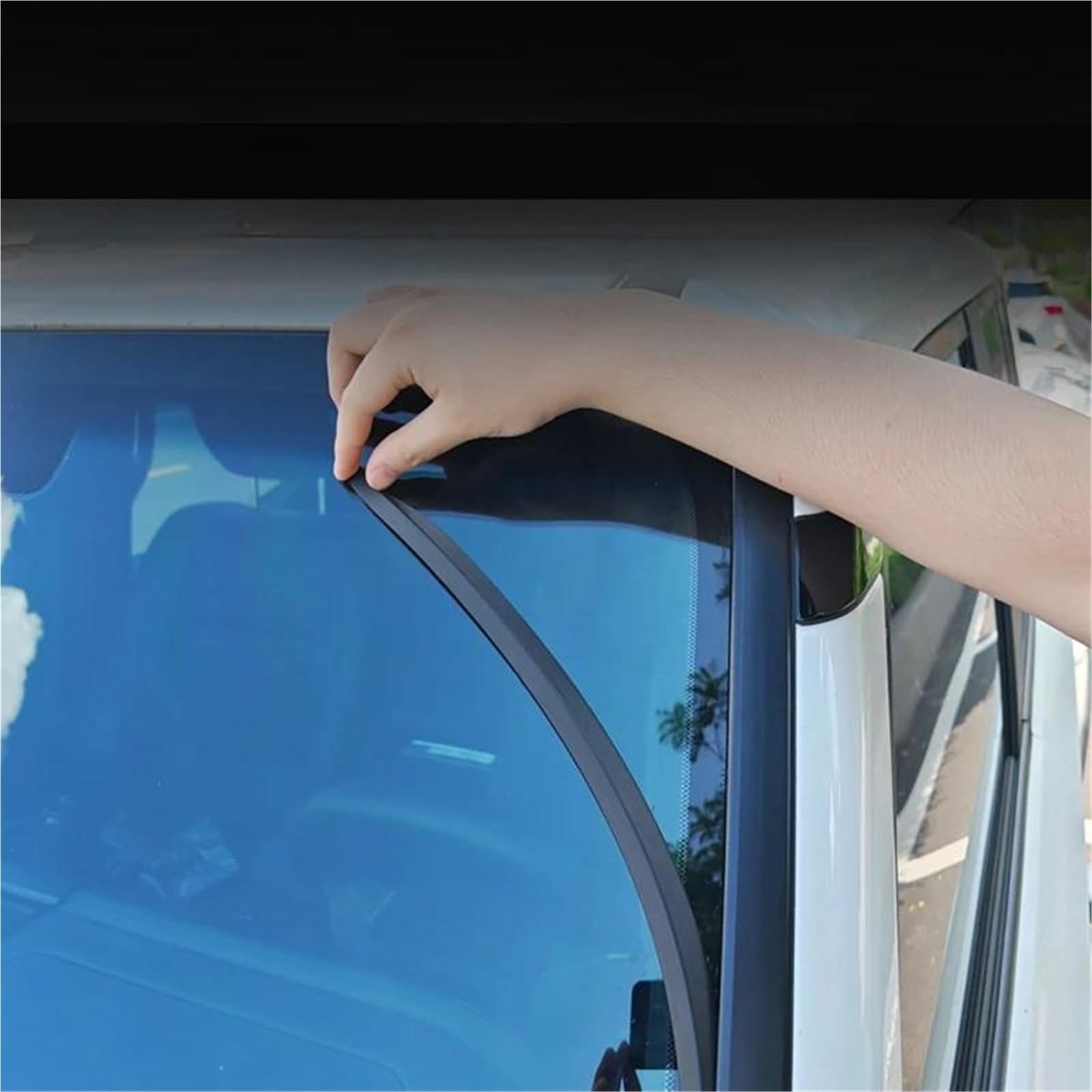 Porta Auto Guarnizioni per porte Per Toyota Per Prado Per LC250 2024 2025 Strisce Di Gomma Sigillanti Per Parabrezza Auto
