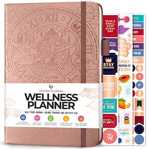Legend Wellness Planner & Food Journal – Daily Diet & ...