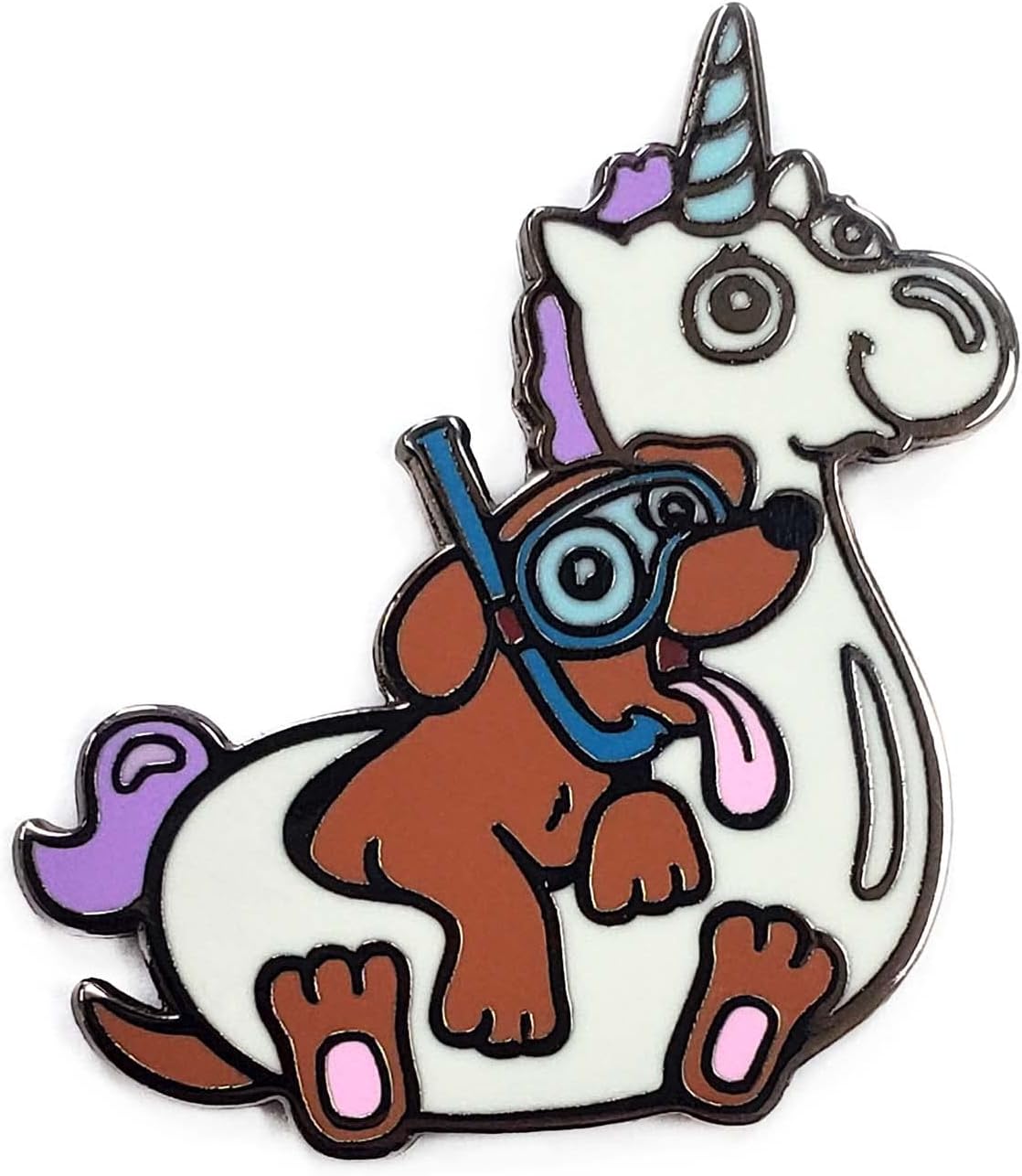 Kolorspun Pool Dog Needle Minder - Magnetic Needle Holder for Sewing and Cross Stitch