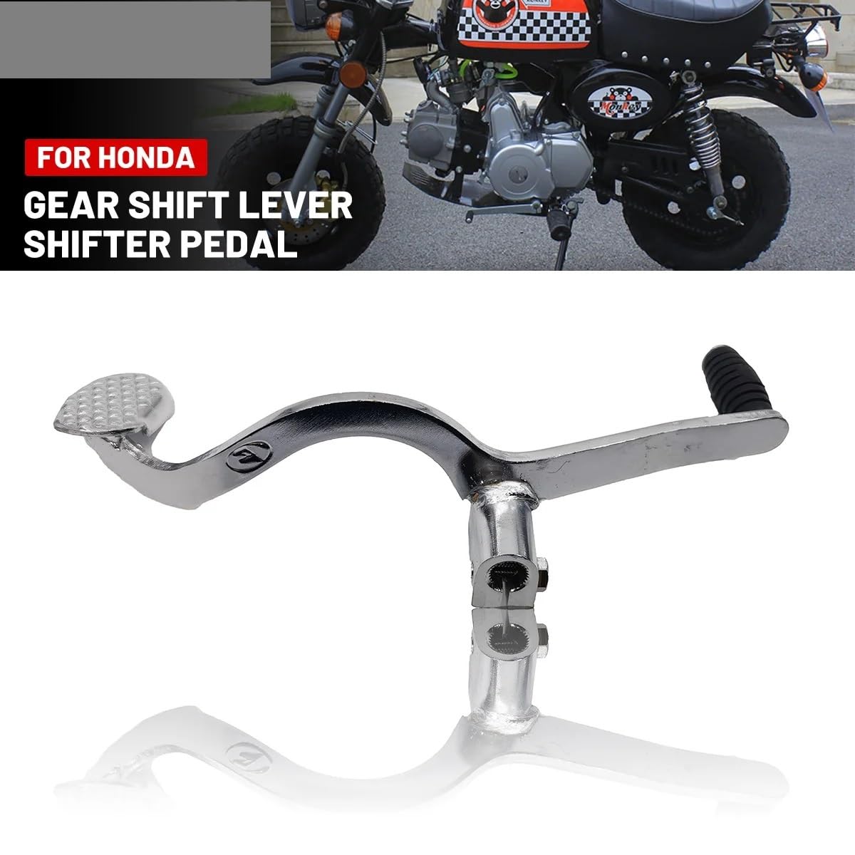 12mm Motocykl Łza Rozrusznika Dźwignia Zmiany Biegów Zmiany Biegów Dźwignia Zmiany Biegów Dla Honda Z50 Z50J CG125 MagiDeal Rozrusznik Łza Rozrusznik Srebrny Czarny