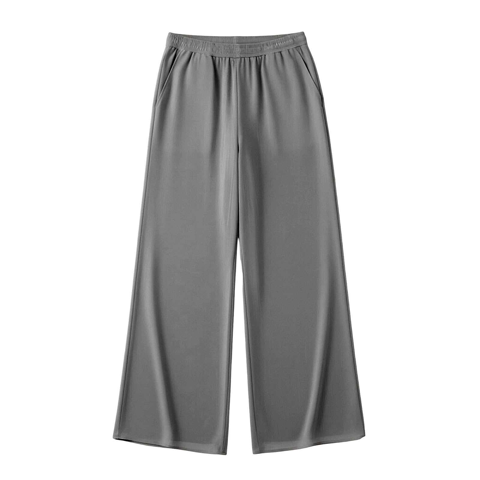Set di pantaloni da donna, elegante, da lavoro, per matrimonio, per madre della sposa, in chiffon, set da 3 pezzi, per feste di matrimonio