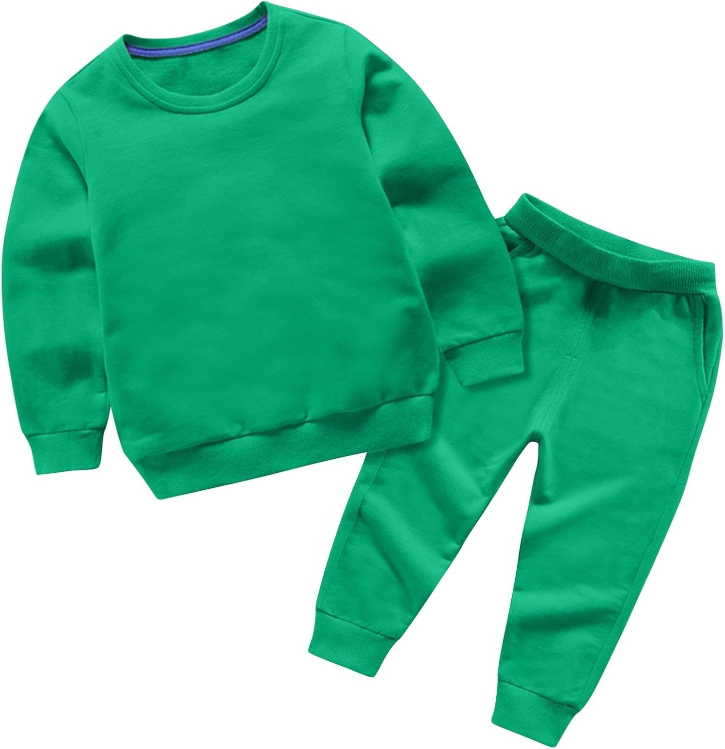 Little Kids Clothes Boys Girls Casual Sweatsuits Crewneck Sweatshirts Jogger Sweatpants Fashion Fall Outfits Sets
