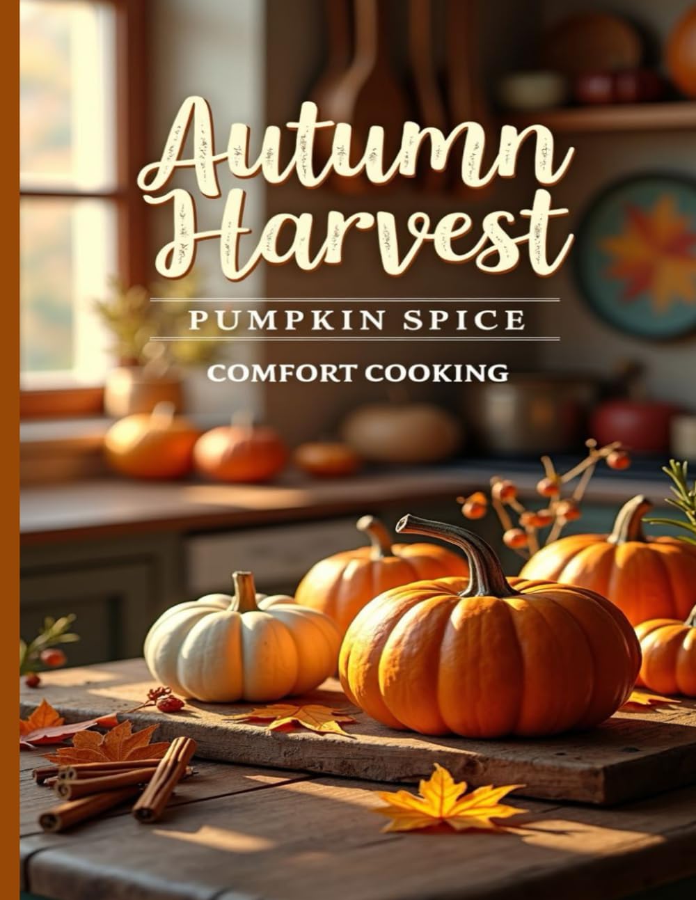Autumn Spice Recipes: Autumn Harvest Pumpkin Spice Comfort Cooking: Cozy Autumn Cooking with Full-Color Photos & 64 Recipes