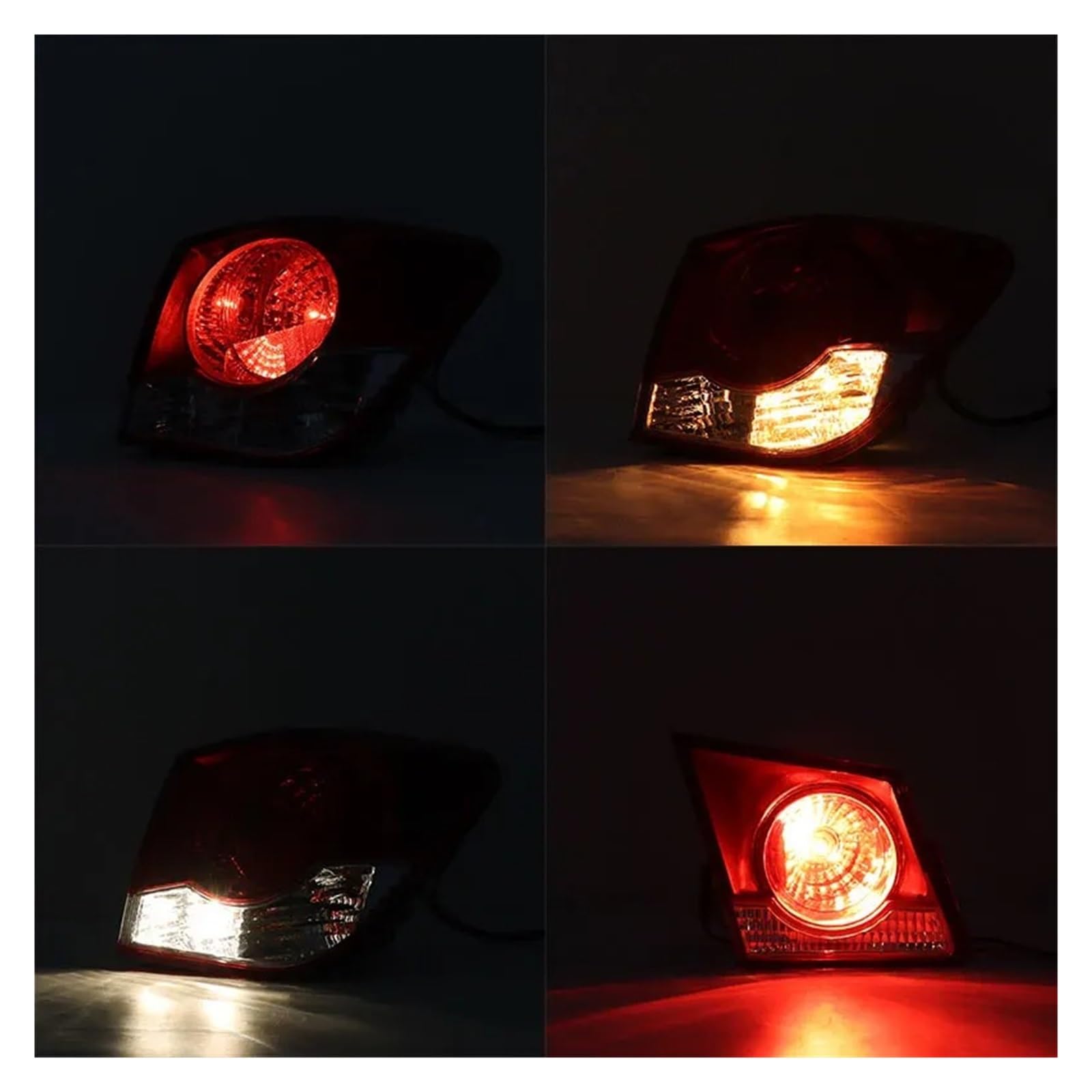 Piloto Trasero Para Chevrolet Para Cruze 2009-2014 Luz Freno, Luz Giro Trasera Conjunto Luces Traseras Coche Luces Traseras Automáticas Faros traseros(Outside Right)