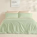 GOKOTTA Roi de couverture de la couette, 100% FSC® Bambou certifié, doux & Revêtement respirant avec fermeture bouton, 1 Couverture de couettes 106" x 92" avec des attaches de coin et 2 Enveloppe Oreiller Shams, Gris