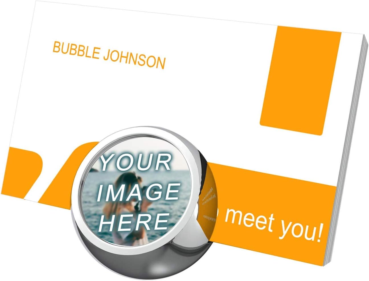 Business Card Holder for Desk Business Card Stand，Display