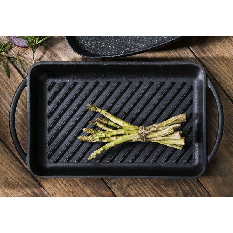 Plancha De Asar - Bergner En Oferta Plancha De Hierro Fundido Bergner Barbacoa 22X3,5X33,5 Cm