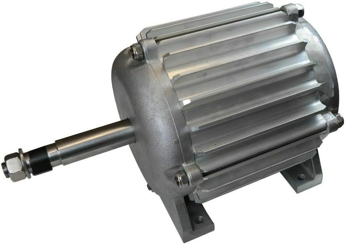 Permanent Magnet Generator, 12 Volt, 24 Volt, 48 Volt, 3 Phase Magnetic Generator, 3 Phase Generator, Permanent Magnet Generator, Wind Turbine (48 V/3.8 KW - Monster - Low RPM)