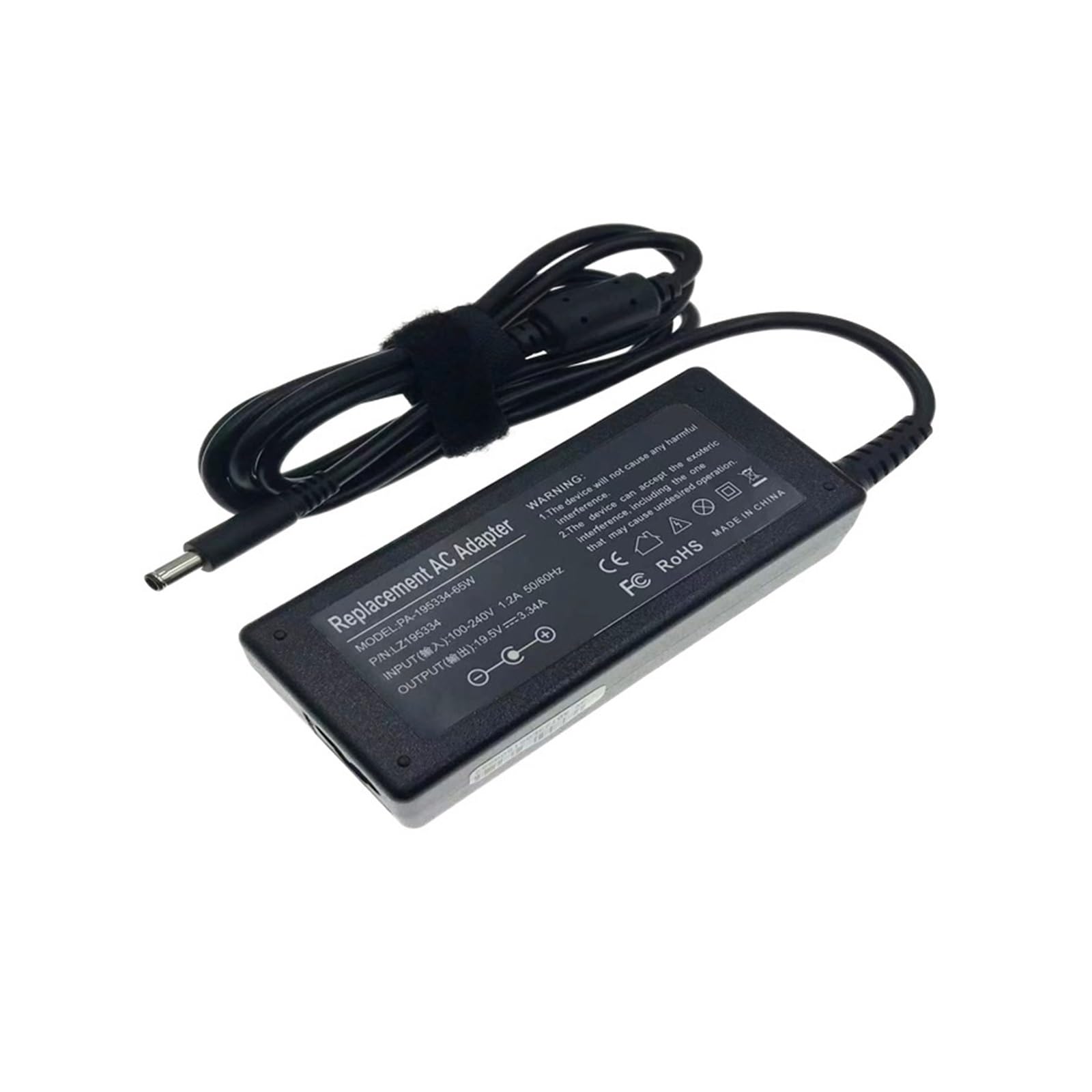 Adaptateur secteur 19.5V3.34A avec câble renforcé 4.5/3.0 pour ordinateur portable