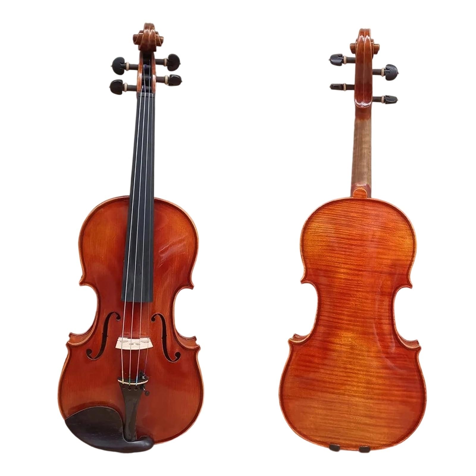 Violín Violín De Grado Profesional 4/4 | Elaborado a partir de abeto seleccionado con un acabado de barniz al aceite vintage.