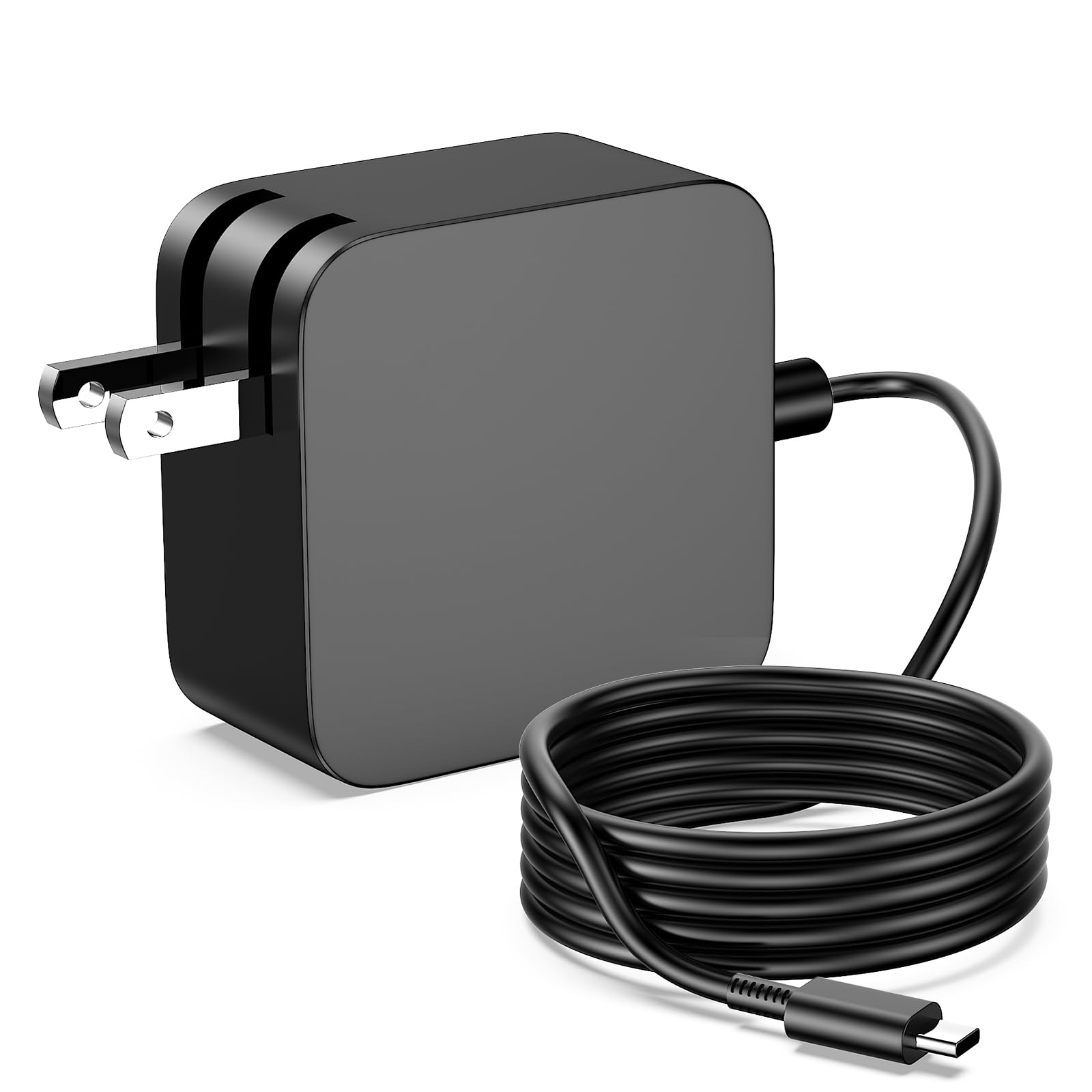 65W USB C Charger Fast Charger Compatible with MacBook Pro, Dell, Lenovo, Huawei, HP, Acer, ASUS, and More Laptops or Smartphones