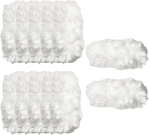 Recambios de plumero cabezales de repuesto blancos, 20 unidades, extra gruesos