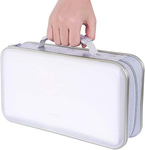 Miniatura 3 de Wismart - Cartera para CD y DVD, capacidad de 96 grados, resistente, resistente, almacenamiento de DVD, carcasa dura, soporte para disco de CD,