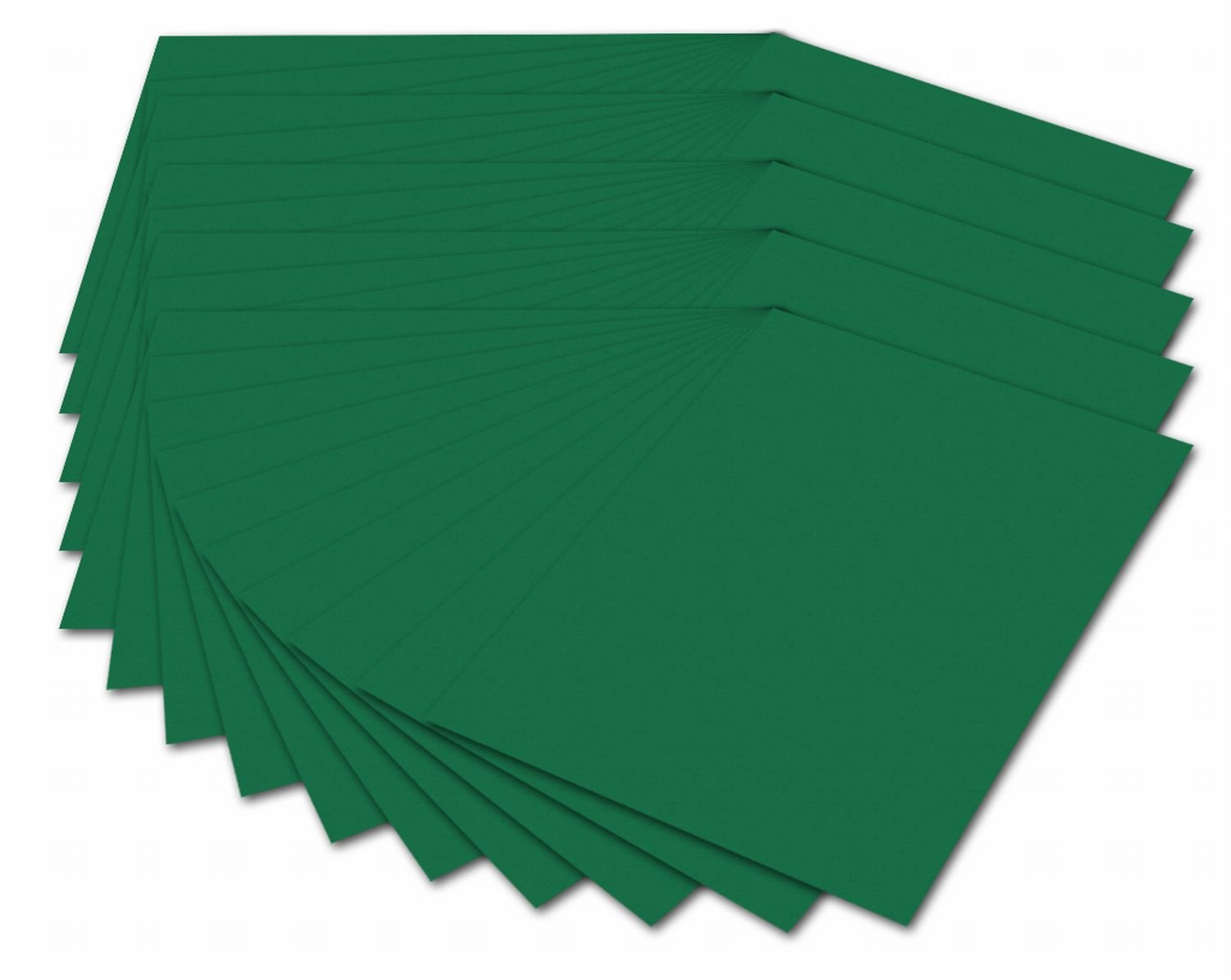 Folia 614/50 58 - Fotokarton 300 g/m², DIN A4, 50 Blatt, tannengrün