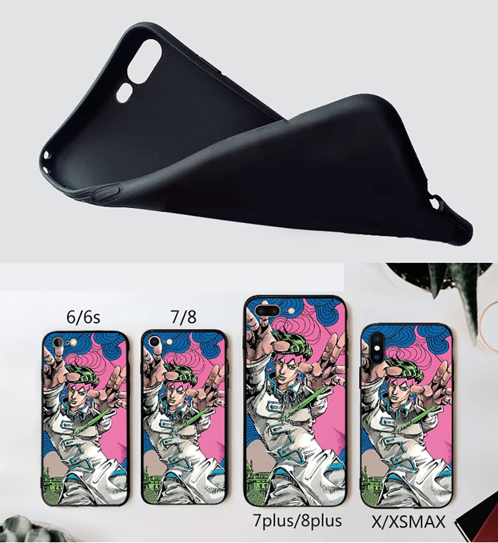 Amazon.co.jp: SHAOYAO ジョジョの奇妙な冒険 岸辺露伴 スマホケース