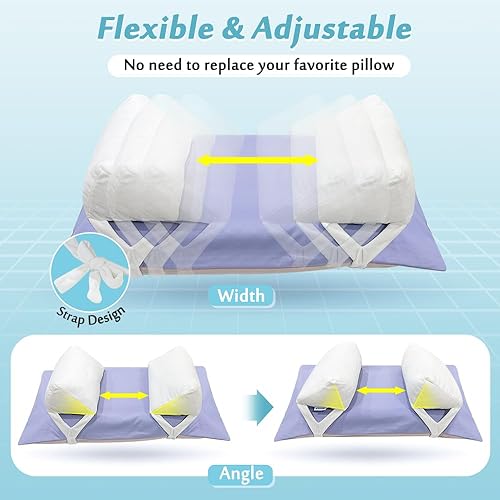 Miniatura 3 de Almohada de belleza antiarrugas Almohada antiarrugas Almohada de apoyo para la cabeza para dormir vertical después de la cirugía almohada para
