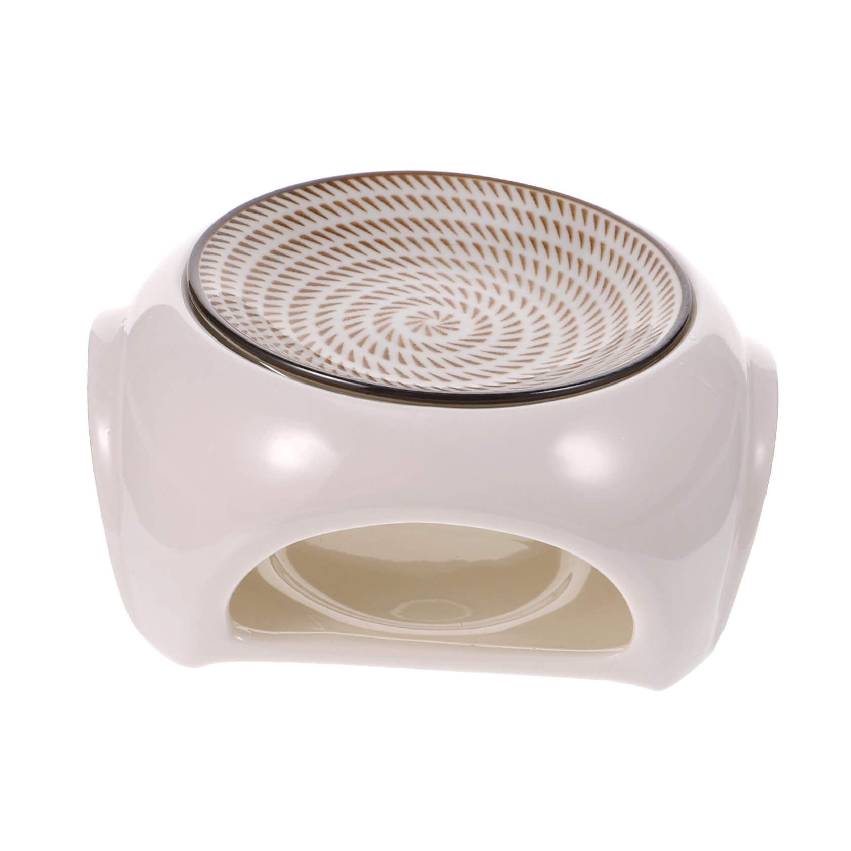 Weiße Keramik Aromatherapie Lampe für Schreibtisch und Studium