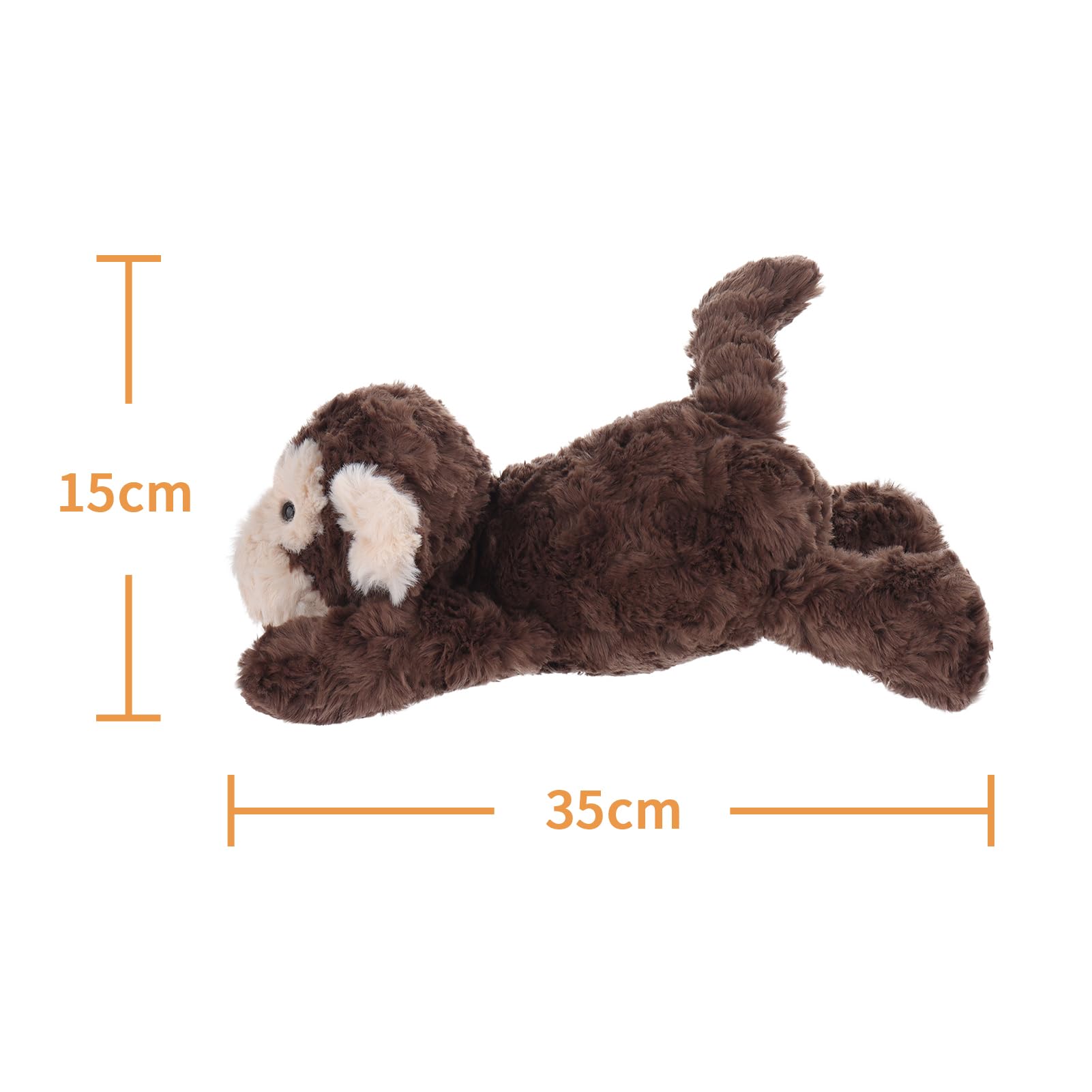 Apricot Lamb Plüsch Affe – Flauschiges Kuscheltier Für Kinder & Babys, Weich & Sicher