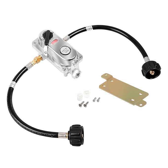 Roastove RV 双罐汽油调节器，双级自动切换LP调节器