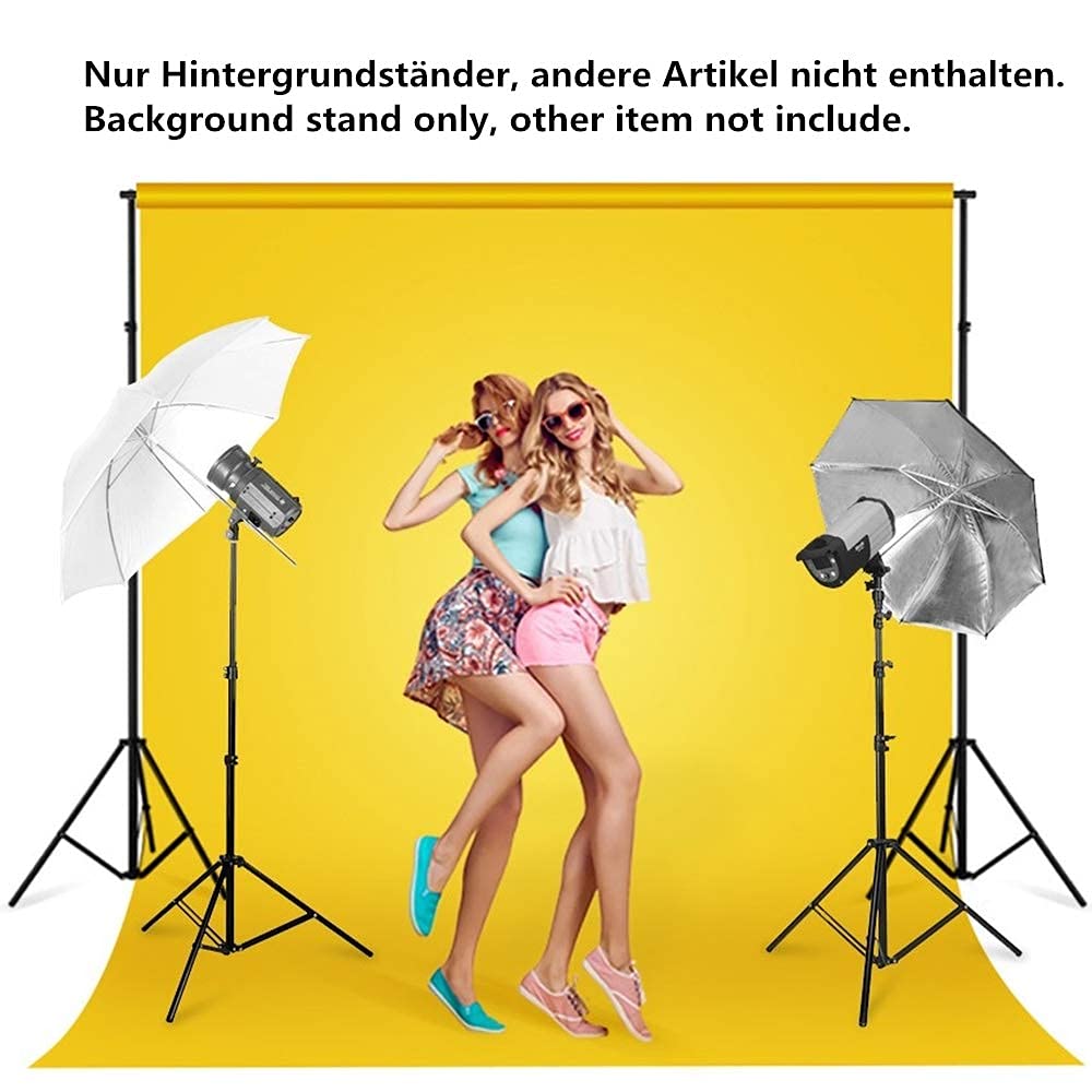 Selens 2 x 2 m Hintergrund Ständer mit Querstange Tragetasche Hintergrund