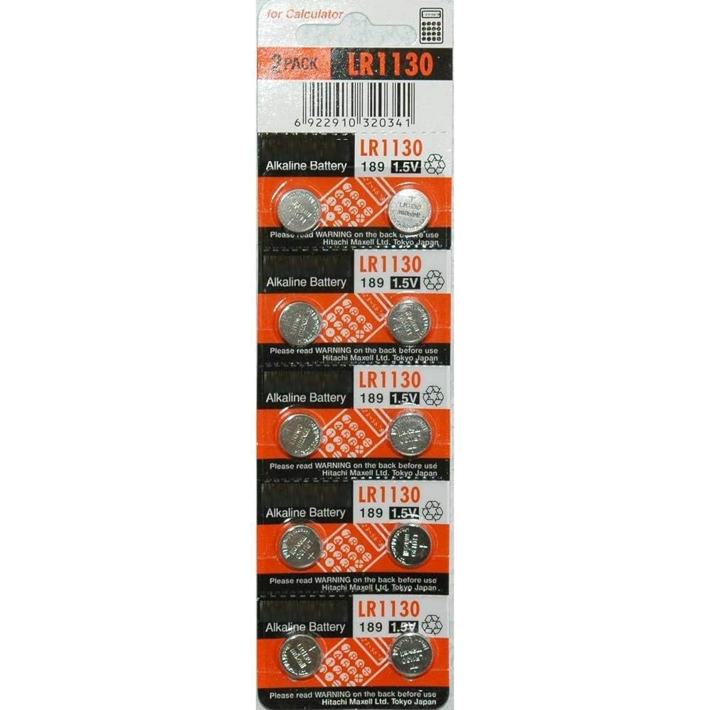 Lr1130 Ag10 189 1.5V Alkaline Button Cell Batteries 389A, D389, Lr1131, Lr54, G10A, Lr1130 Battery 10-image-33