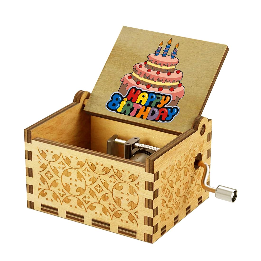 Mini-Sanduhr 1 Minute – Rot, Aus Holz & Glas, Als Timer & Deko, Geschenk Für Kinder