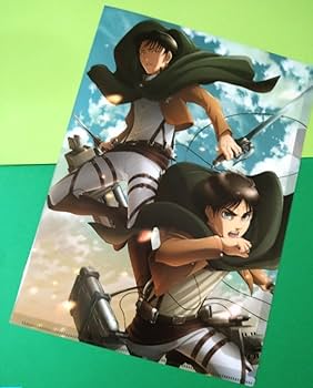 進撃の巨人 非売品 原画 クリアファイル リヴァイ兵長 エレン 進撃の巨人 非売品 原画 クリアファイル リヴァイ兵長 エレン