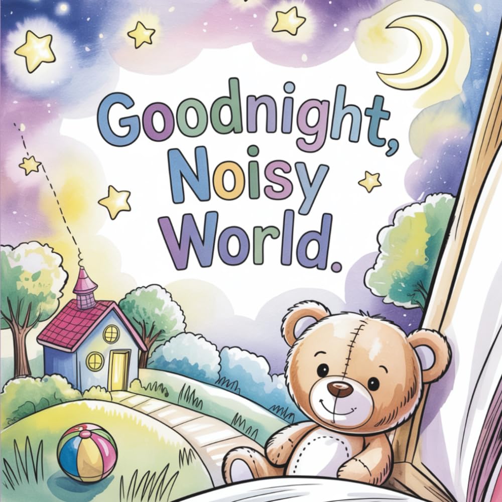 Goodnight, Noisy World: A Gentle Bedtime Story Book for Kids Ages 3–7 About Saying Goodnight to Everyday Sounds and Settling Down to Sleep