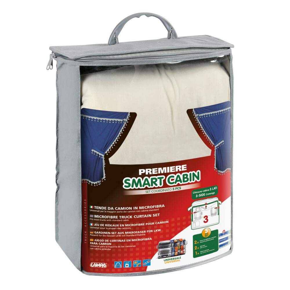LAMPA 96007 Rideaux de cabine crème