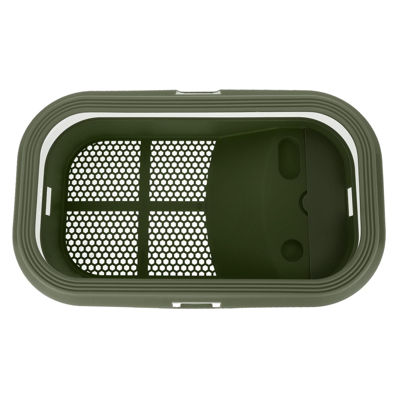 Hemobllo Vasca per Tartarughe con Piattaforma, Plastica, Verde | Uso Domestico, Facile da Pulire, Design Creativo, per Tartaruga Acquatica e Tartaruga, Categoria Terrari